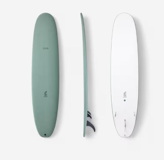 SURFBOARD 900 EPOXY SOFT 8'4 with 3 fins.