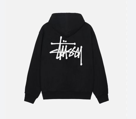 Stussy Black Hoodie Size L